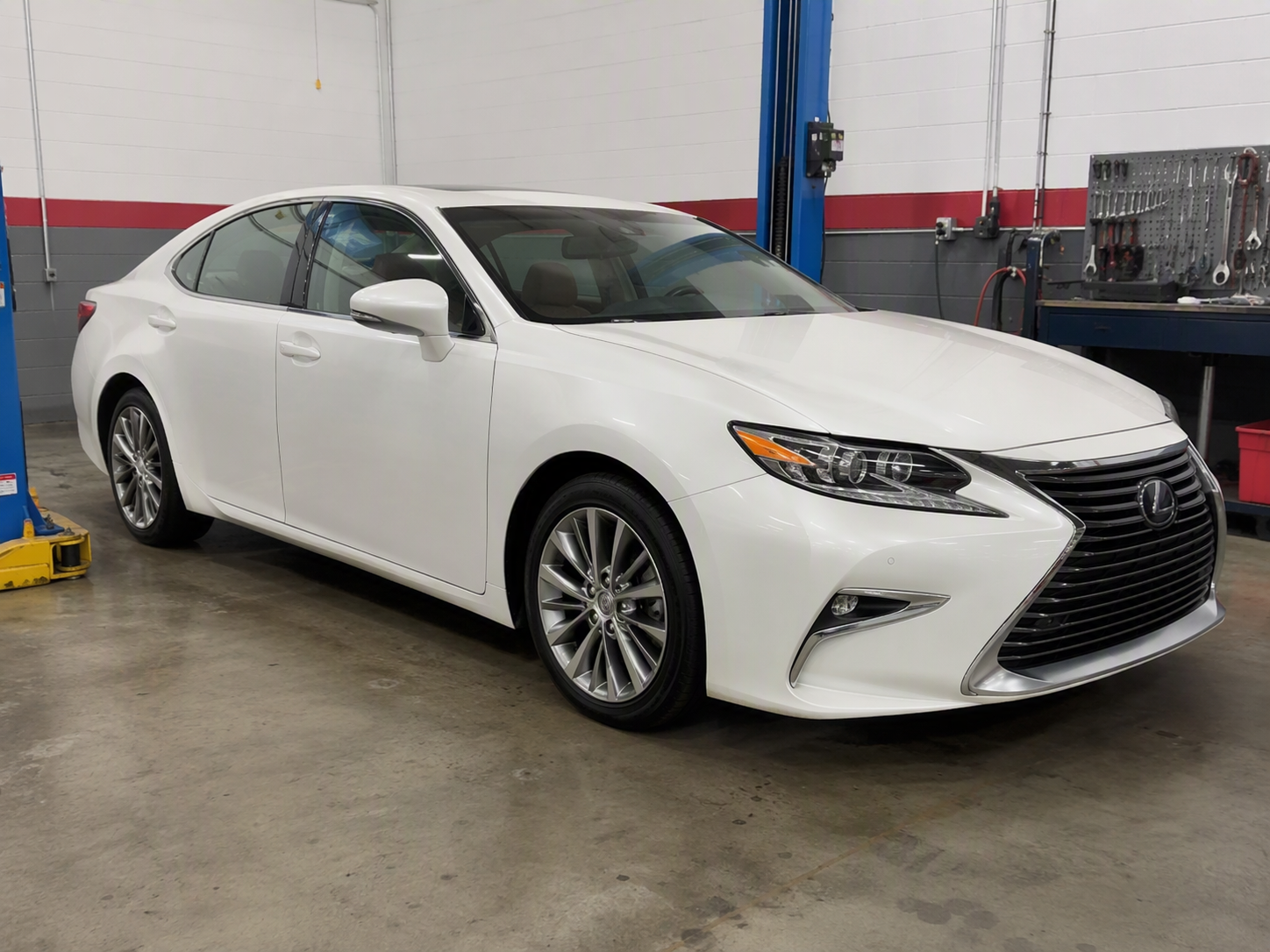 After · Lexus repaired